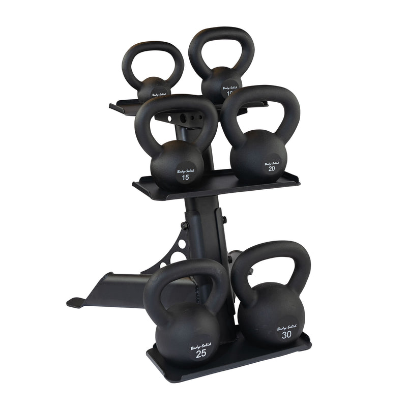 Body-Solid 3-Pair Kettlebell Rack GDKR50B –