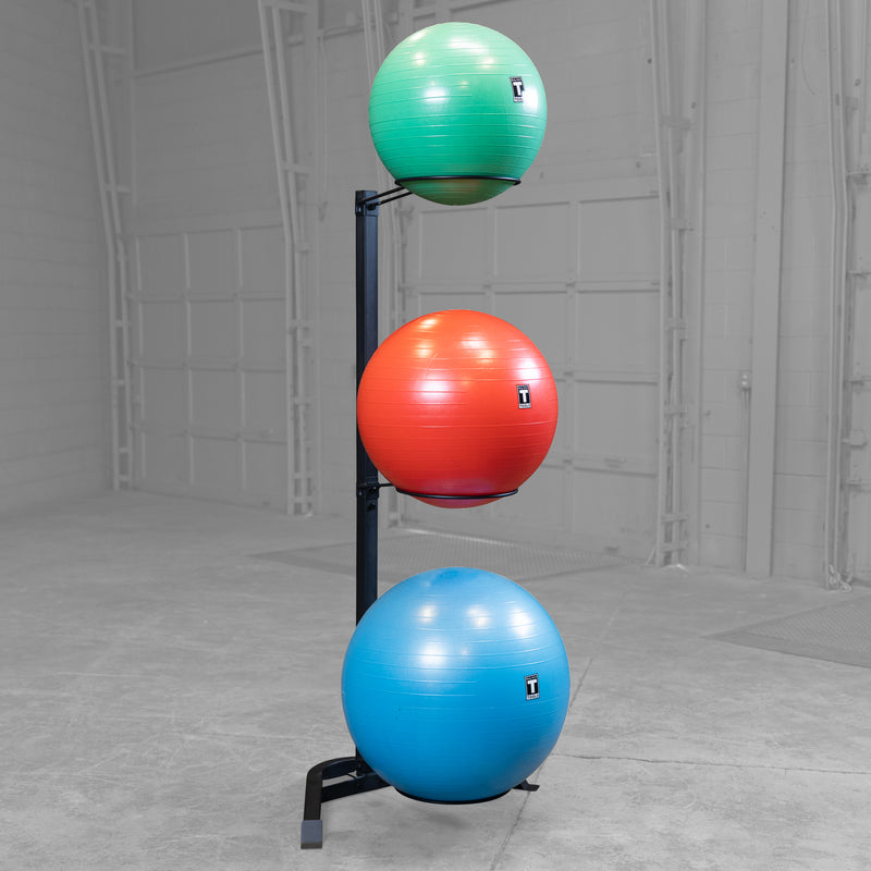 Exercise ball storage rack online