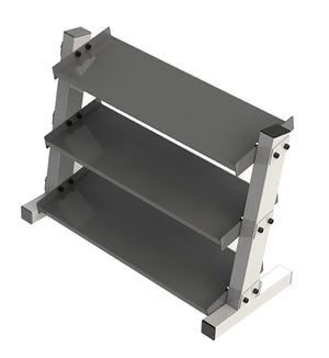 Suporte para halteres sólido de 3 camadas em vinil/neoprene GDR34