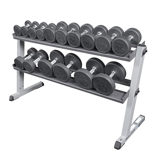 Body-Solid - Dumbell Rack, 3 tier Horizontal – Weight Room Equipment