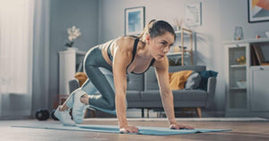 How can you stay fit at home?