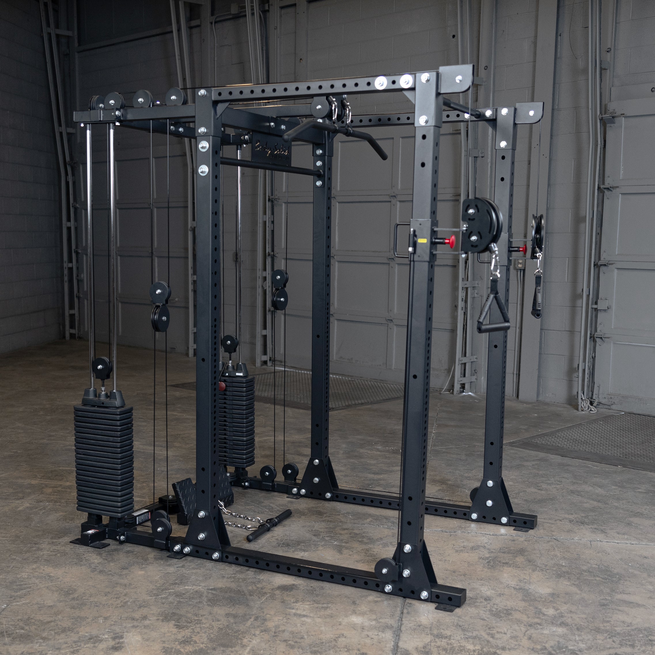 Body Solid Functional Trainer Attachment with Weight Stacks GPRFTS Bodytrading