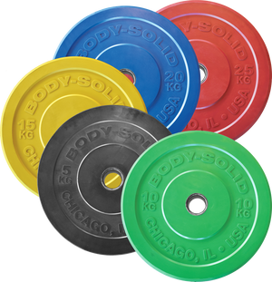 Body-Solid Chicago Extreme Bumper Plates OBPXCK