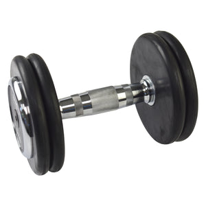 Bodytrading Rubber Dumbbell Pro Style PRORD