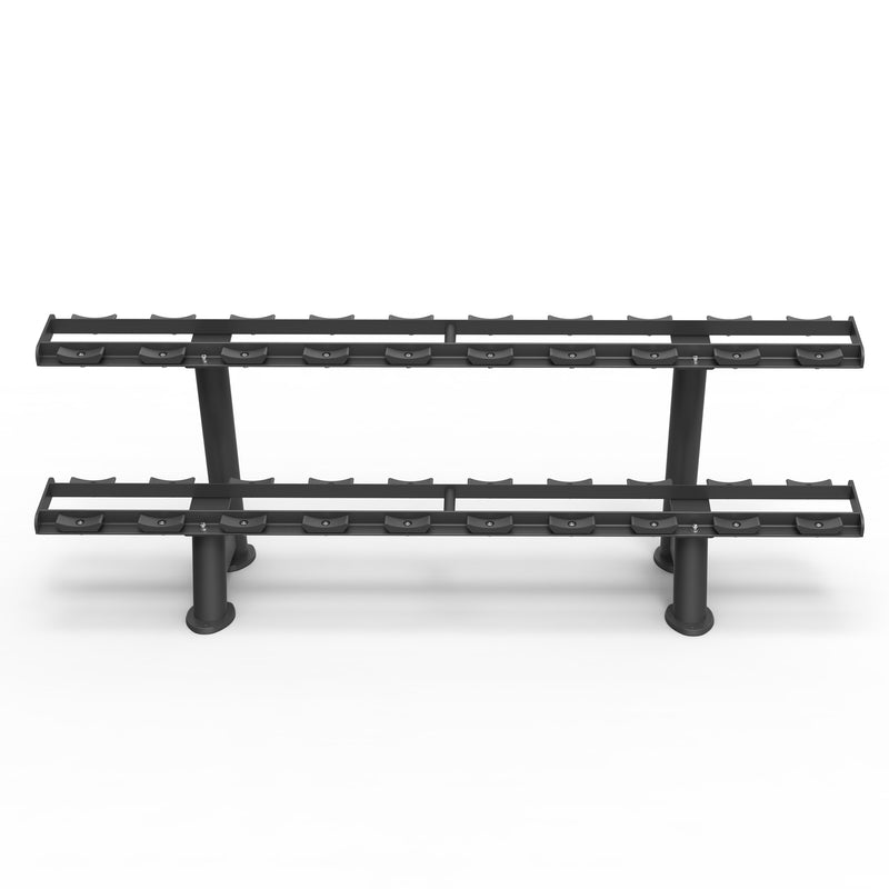 Outlet Spirit Fitness Two Tier Dumbbell Rack SP-4265 – Bodytrading.com