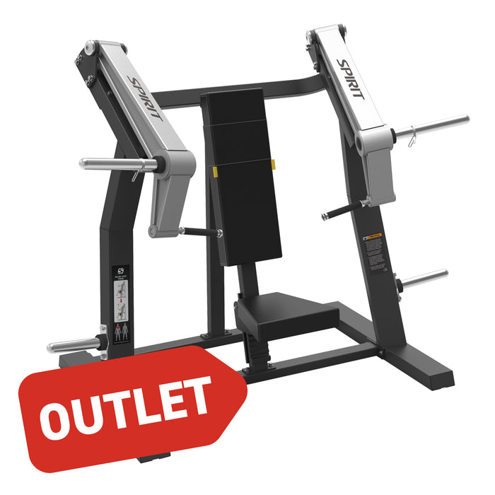 Outlet Spirit Fitness Plate Loaded Incline Chest Press SP-4504