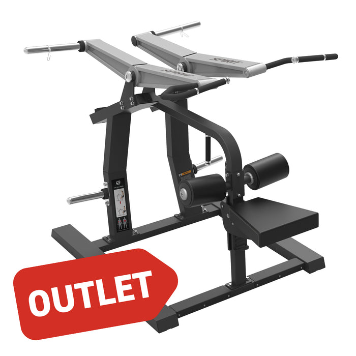 Outlet Spirit Fitness Plate Loaded Lat Pull down SP-4506