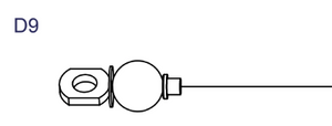 Cuerpo sólido GCCO150 - Cable #D9