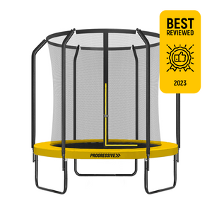 Premium Flex™ Super 240 CM Garden Trampoline with ladder included, model 2024 - TRB240