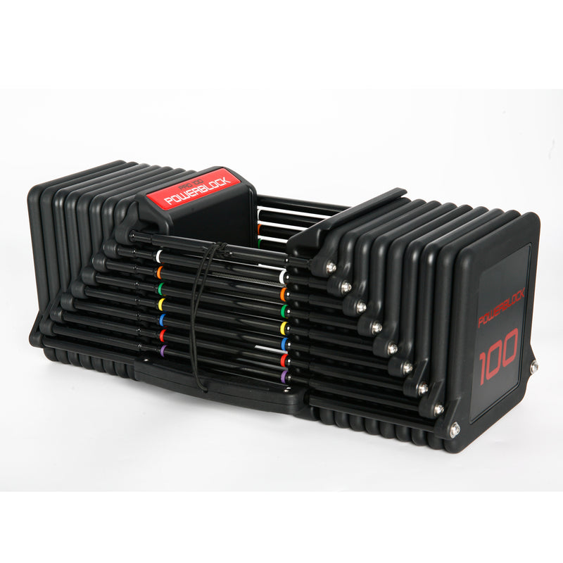 Powerblock Commercial Pro 100 with Rack PBCOM100 – Bodytrading.com