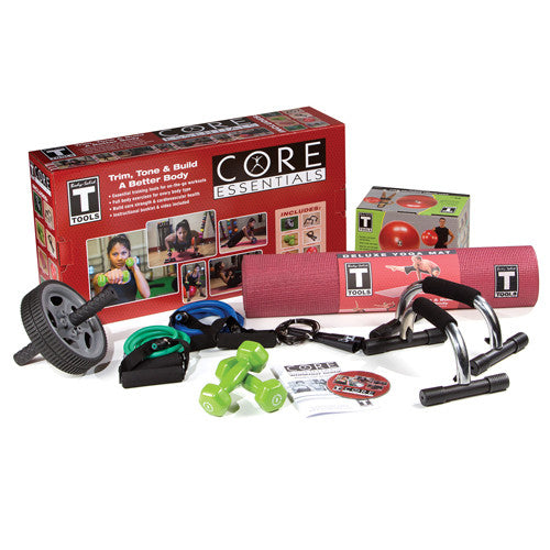 Body-Solid Tools Core Essentials Box BSTPACK