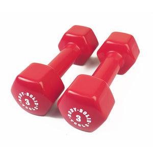 Body-Solid Tools Vinyl Dumbbells BSTVDK