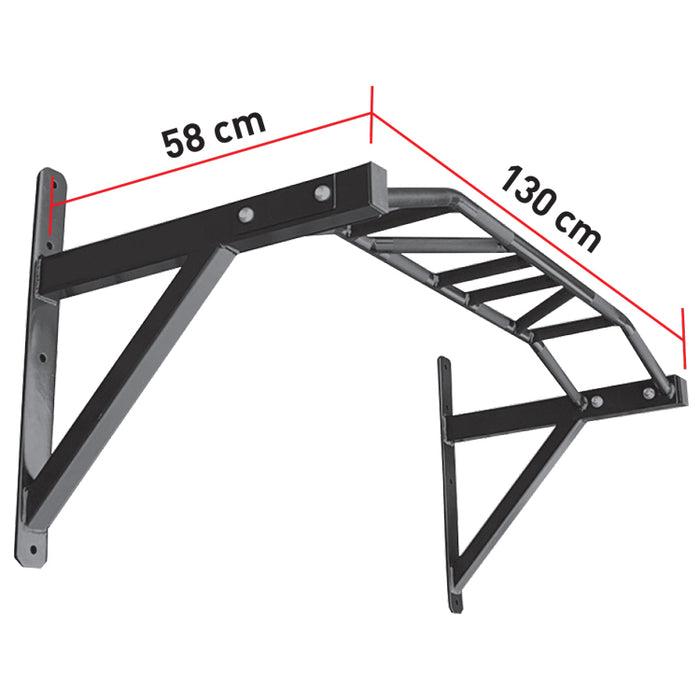 Barra de dominadas Bodytrading Tri-Stand CU100