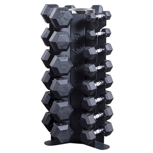 Rack para halteres vertical sólido para corpo GDR80