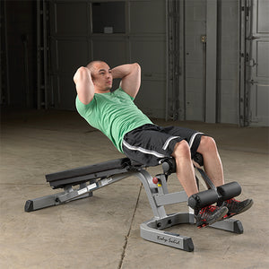 Body-Solid Heavy Duty Flat Incline Decline Bench GFID71