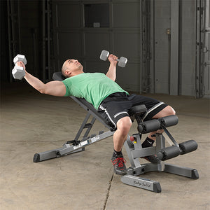 Body-Solid Heavy Duty Flat Incline Decline Bench GFID71B