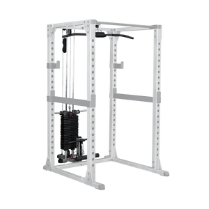 Power Rack de cuerpo sólido con banco GPR378FB