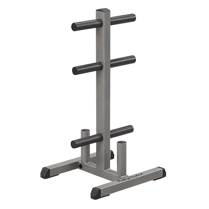 Body-Solid Olympic Plate Tree & Bar Holder GOWT