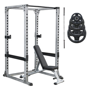 Pacote de power rack de corpo sólido GPR378PACK