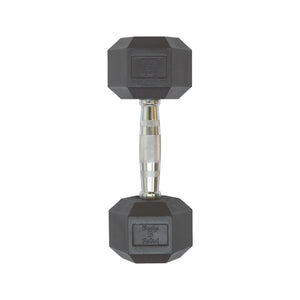 Body-Solid Rubber Coated Hex Dumbbell HEXRU