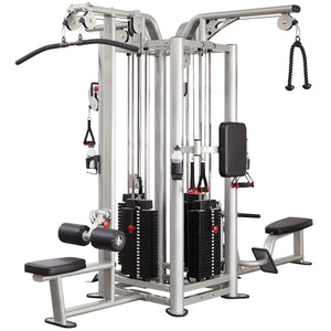 Gimnasio de jungla de cuatro columnas Steelflex JG4000