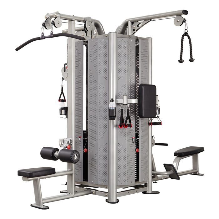 Gimnasio de jungla de cuatro columnas Steelflex JG4000