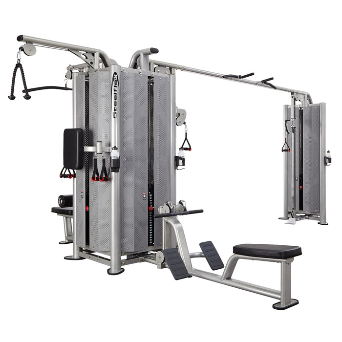 Gimnasio de jungla de cinco pilas Steelflex JG5000