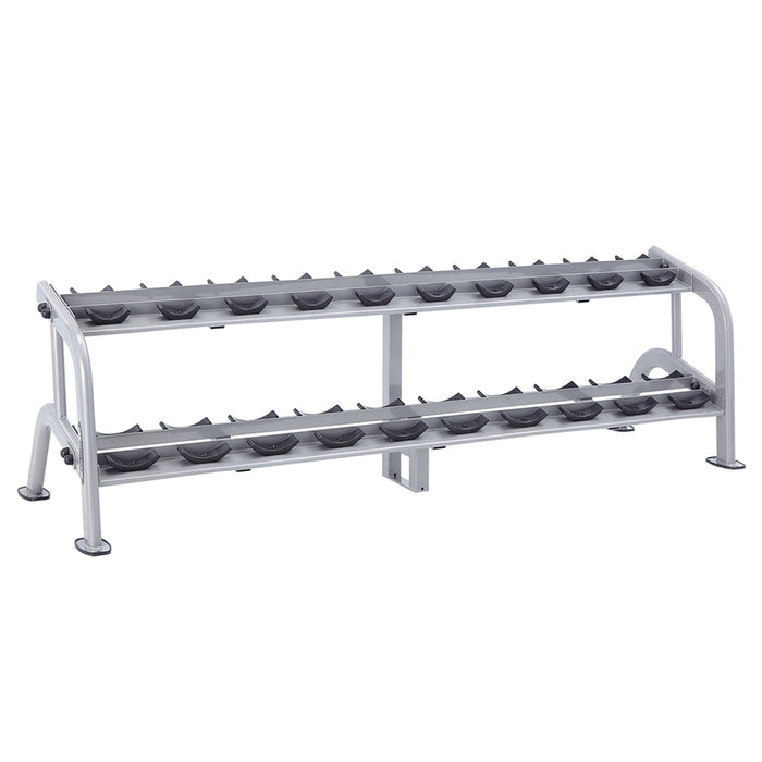 Soporte para mancuernas de 2 niveles Steelflex Neo NDR2