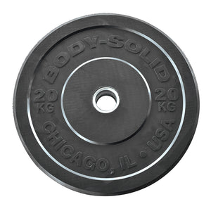 Body-Solid Chicago Extreme Juego de placas de parachoques OBPXBKP100