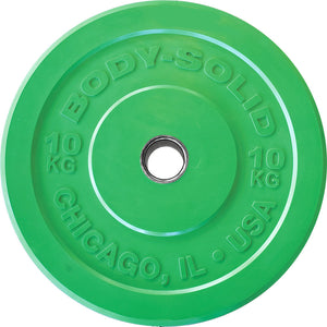 Body-Solid Chicago Extreme Bumper Plates Set OBPXCKP100