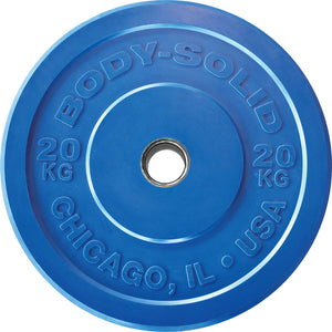 Juego de placas de parachoques extremas Chicago de Body-Solid OBPXCKP100