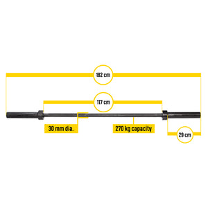 Bodytrading Olympic Bar 180cm OLBAR180