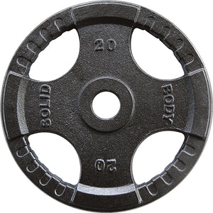 Body-Solid Olympic 4 Grip Iron Plates OPTK