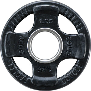 Body-Solid Rubber 4 Grip Olympic Plates ORTK