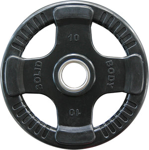 Body-Solid Rubber 4 Grip Olympic Plates ORTK