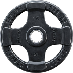 Body-Solid Rubber 4 Grip Olympic Plates ORTK