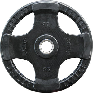 Body-Solid Rubber 4 Grip Olympic Plates ORTK