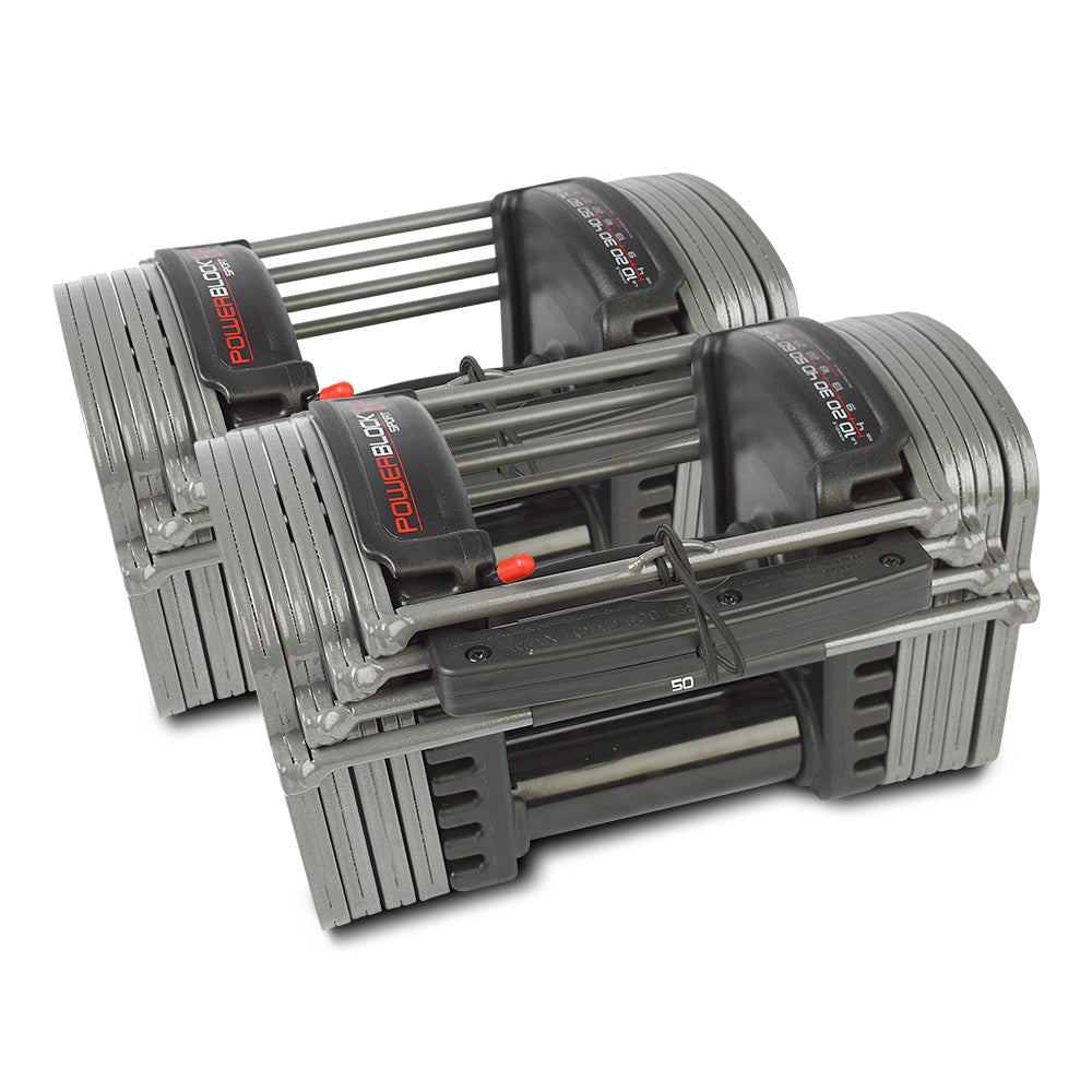 POWERBLOCK EXP ダンベル 5-50ポンド PowerBlock Elite EXP 5-50 lb. Adjustable Dumbbells, Stage 1