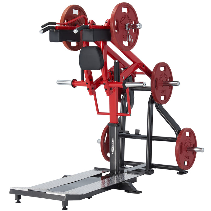 Máquina para sentadillas de pie con carga de placa Steelflex PLSS-BR