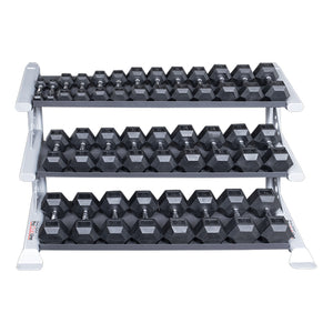 Pro Clubline 3-Tier Dumbbell Rack SDKR1000DB