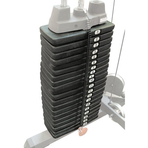 Power Rack de cuerpo sólido con banco GPR378FB