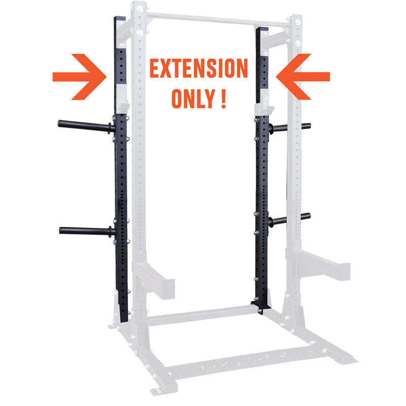 Pro Clubline Half Rack Extension SPR500HALFBACK – Bodytrading.com