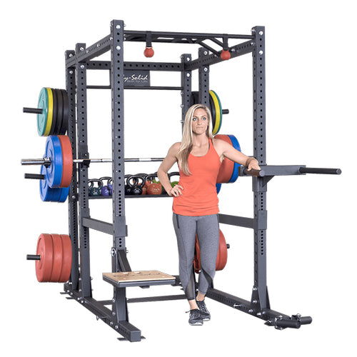 Pacote Power Rack Estendido Comercial Pro Clubline SPR1000BACKP4