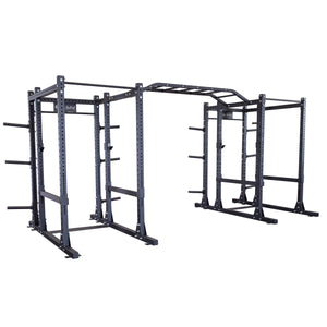 Pacote Pro Clubline Commercial Extended Double Power Rack SPR1000DBBACK