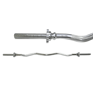 Body-Solid Standard Threaded EZ Curl Bar 120 cm (Ø25 mm) STEZCBTR