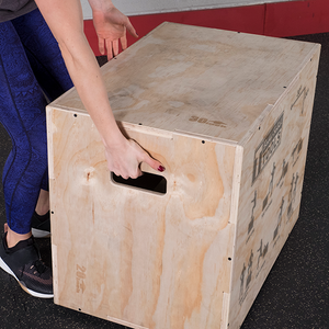 Body-Solid Tools 3-In-1 Wooden Plyo Box BSTWPBOX