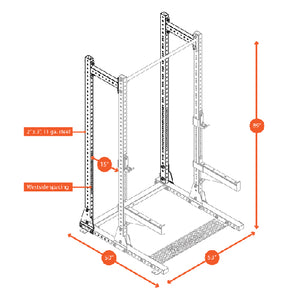 Rugged Half Rack Extension Y220