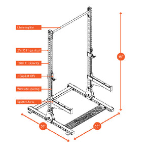 Rugged Half Rack Y120