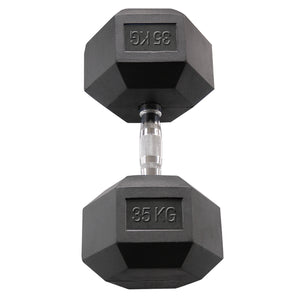 Body-Solid Rubber Coated Hex Dumbbell HEXRU